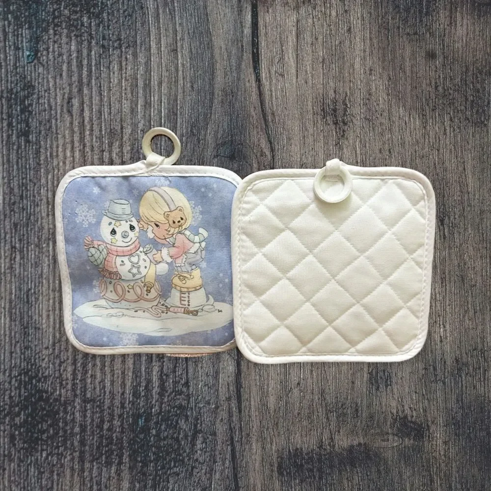 Precious Moments set of 2 Pot holders